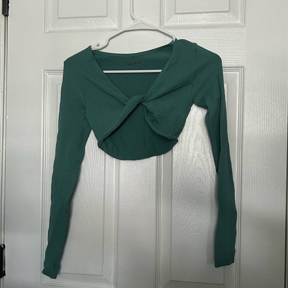 garage crop top
